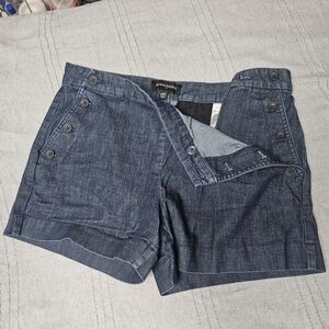 Banana Republic Dark Blue Jean Shorts